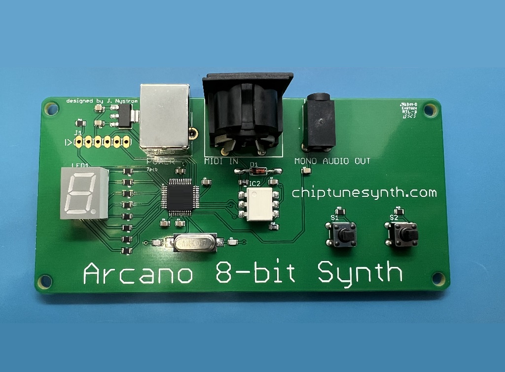 The Arcano 8-bit Synthesizer